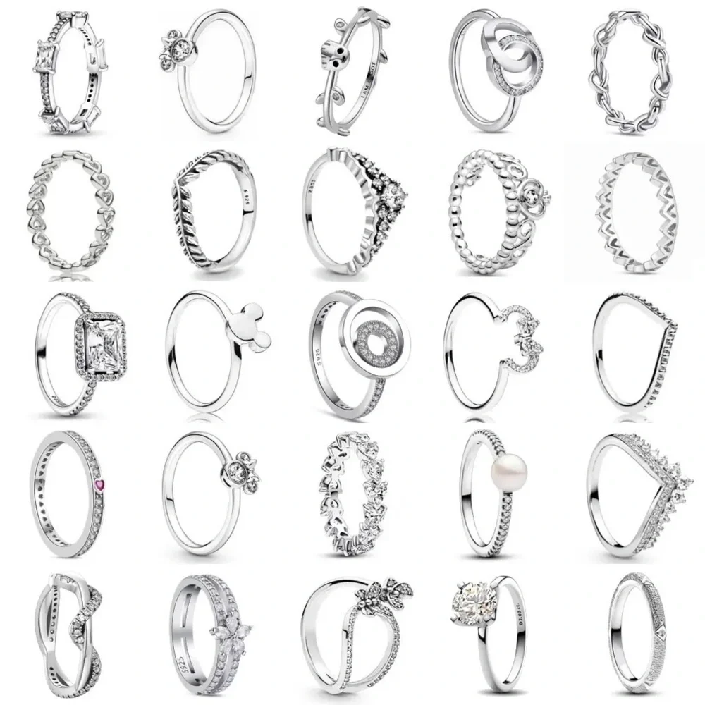 1pcs Pandora Ring 6,7,8,9 - Picture 3 of 16